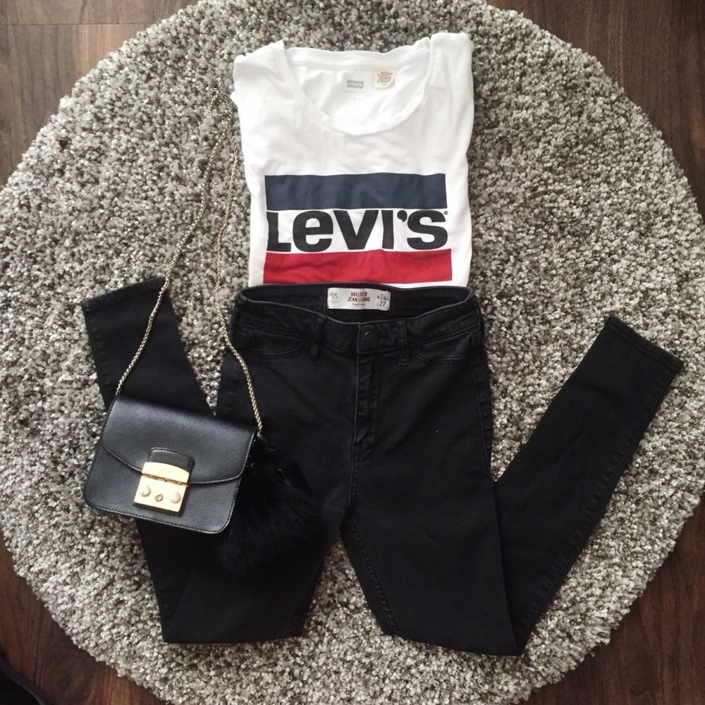 Hollister Skinny Black Jeans